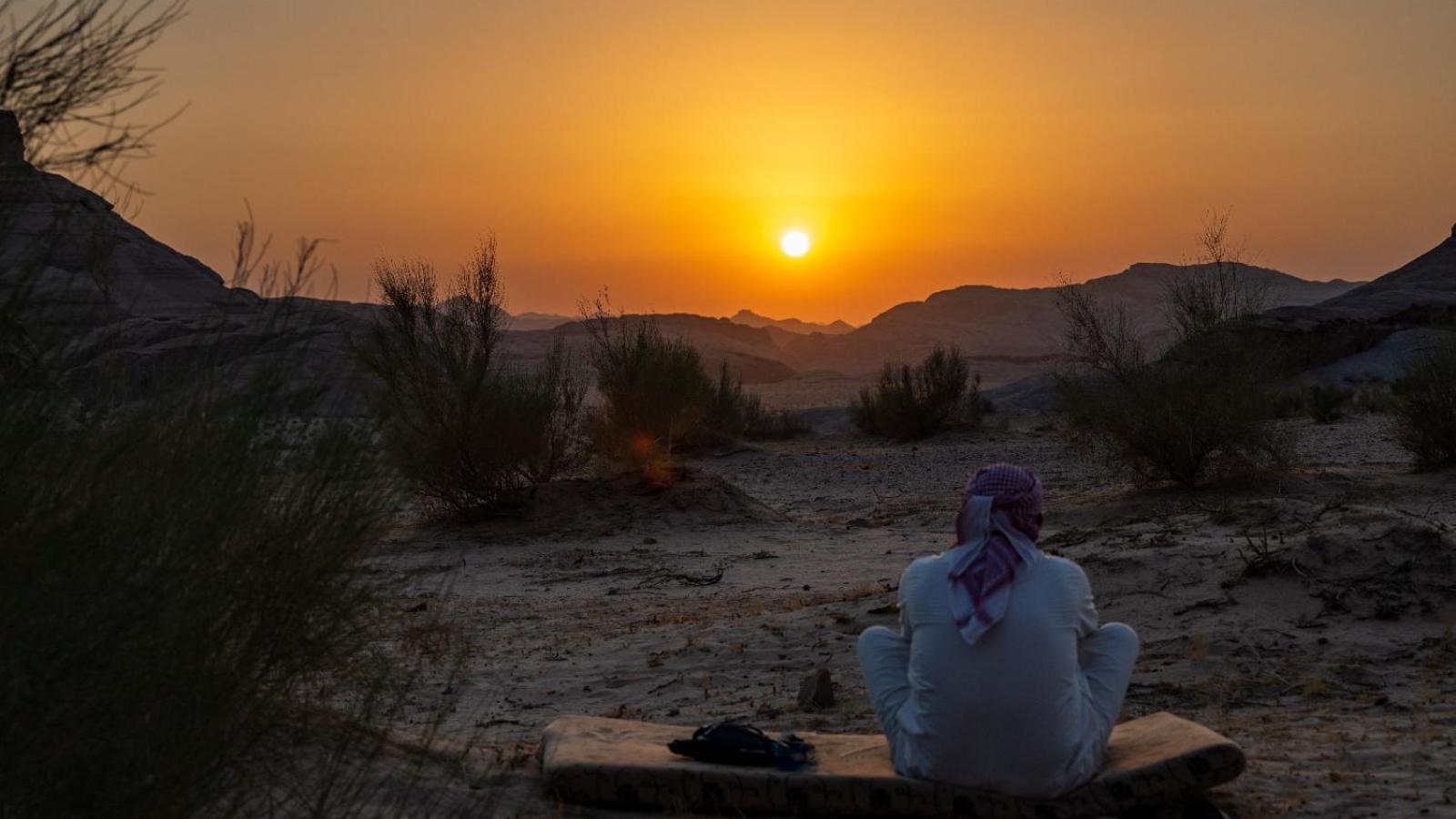 ホテル Bedouin Future Camp ワディ ・ラム エクステリア 写真