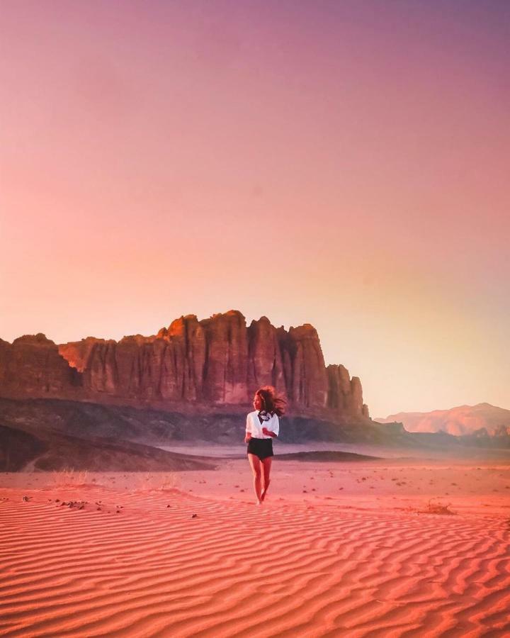 ホテル Bedouin Future Camp ワディ ・ラム エクステリア 写真